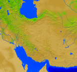 Iran Vegetation 1600x1487
